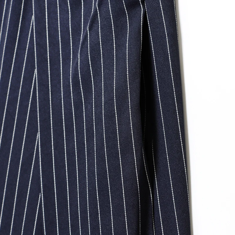 HXAO Striped Pleated Pants Women's Autumn 2025 Ladies Baggy Wide Leg High Waist Casual Oversize Trousers Harem Pants
