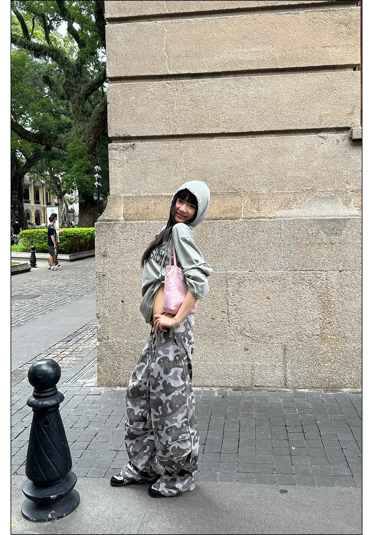 Tonngirls Y2k Vintage T-shirt Women Casual Loose Print Graphic Tops Hooded Japanese 2000s Grunge Tops Streetwear Aesthetic Tops