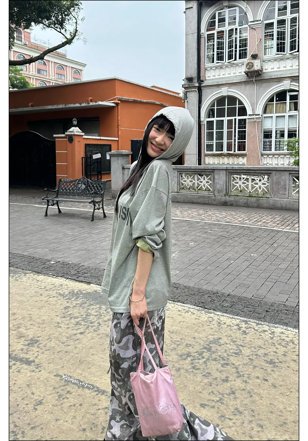 Tonngirls Y2k Vintage T-shirt Women Casual Loose Print Graphic Tops Hooded Japanese 2000s Grunge Tops Streetwear Aesthetic Tops