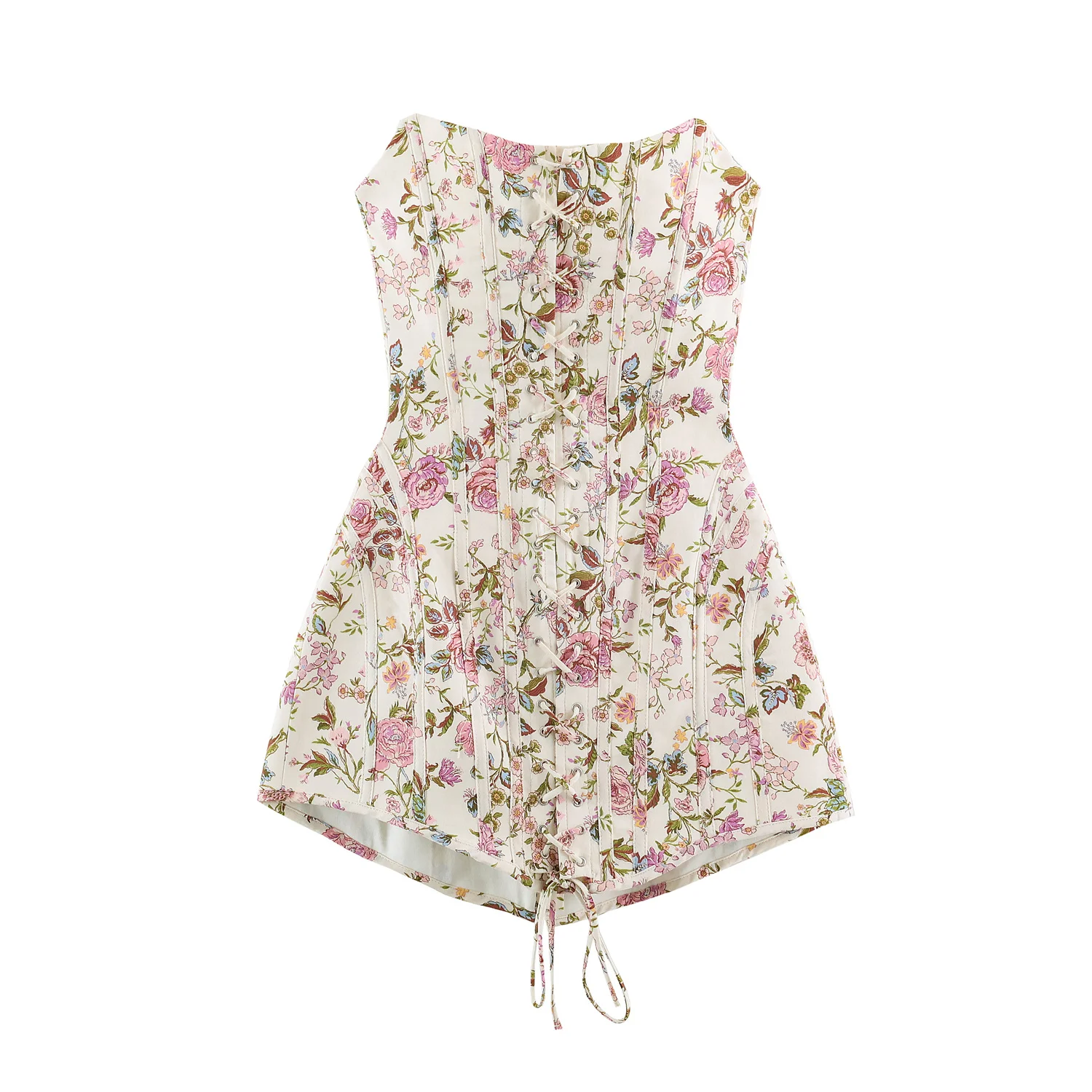 Elegant Women Slim Strapless Mini Dresses 2026 Sweet Girls Backless Sleeveless Mini Dress Fashion Ladies Club Party Tube Dress