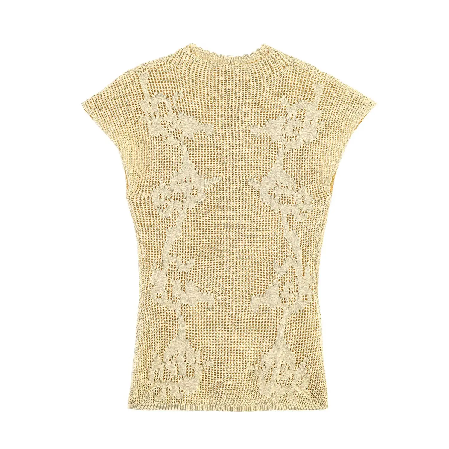 Summer Women Knitted Sweater Tops 2026 New Fashion Casual Short Sleeved Casual Cardigan Top Women's Single Breasted Cothing