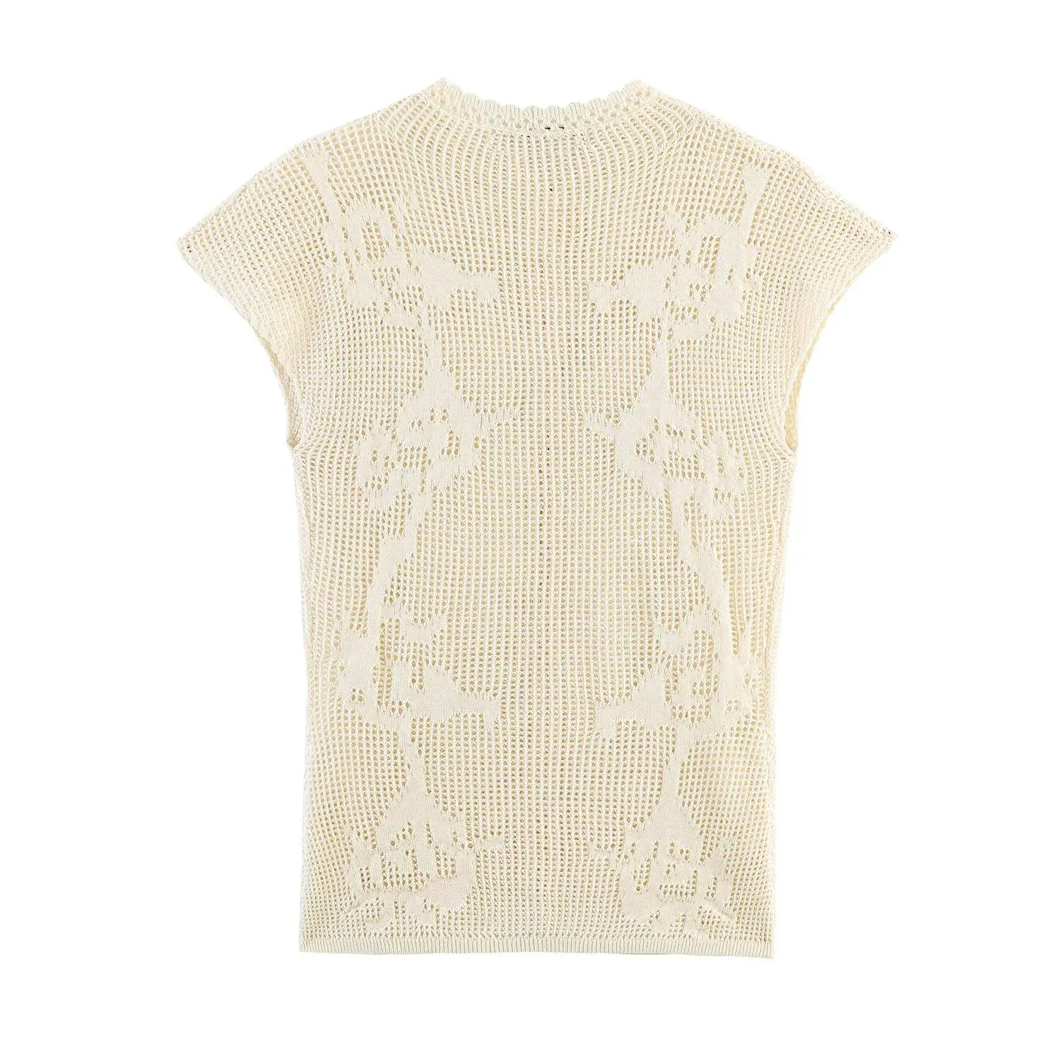 Summer Women Knitted Sweater Tops 2026 New Fashion Casual Short Sleeved Casual Cardigan Top Women's Single Breasted Cothing
