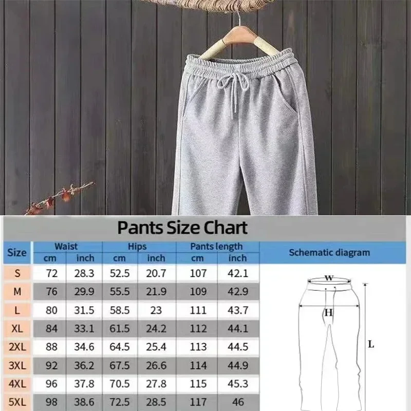 Women'S Casual Wide-Leg Joggers with Elastic Waistband Pockets Solid Color Stretchy Comfort Fit All-Season Comfort