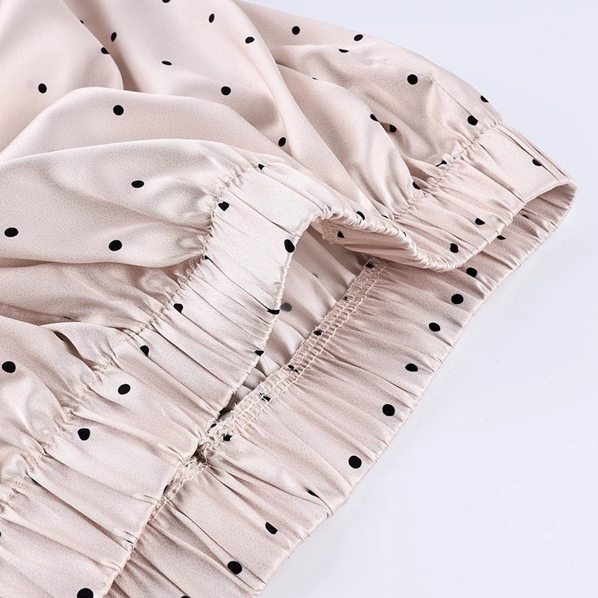 Linad Elegant Satin Long Lantern Pants For Woman 2026 Street Chic High Waist Trousers Spring Vintage Loose Ankle Length Pants