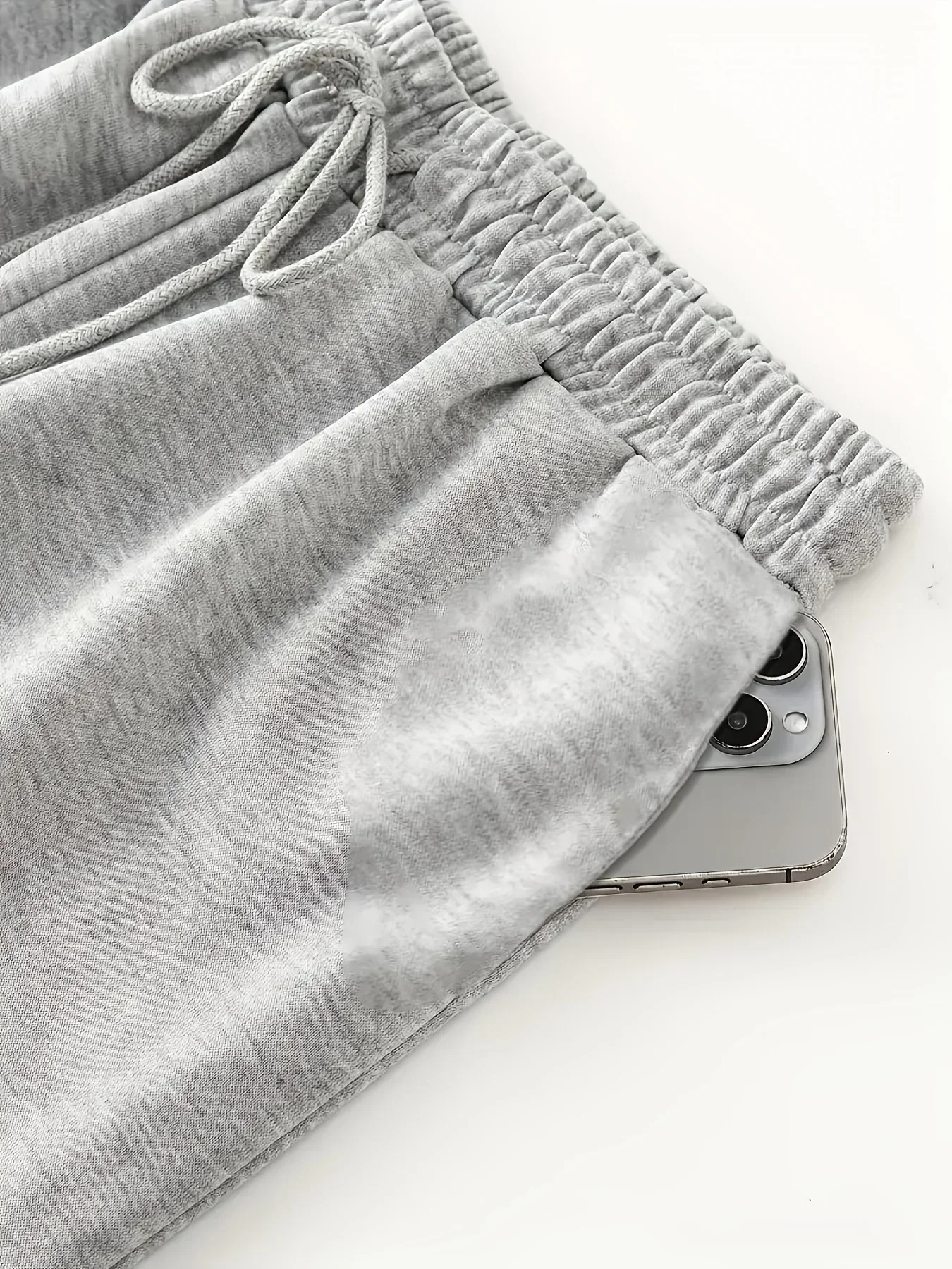 Women's Street Style Casual Sweatpants with Punk Style Patterns New Arrivals for Spring Fleece Loose Fit Streetwear Oversized