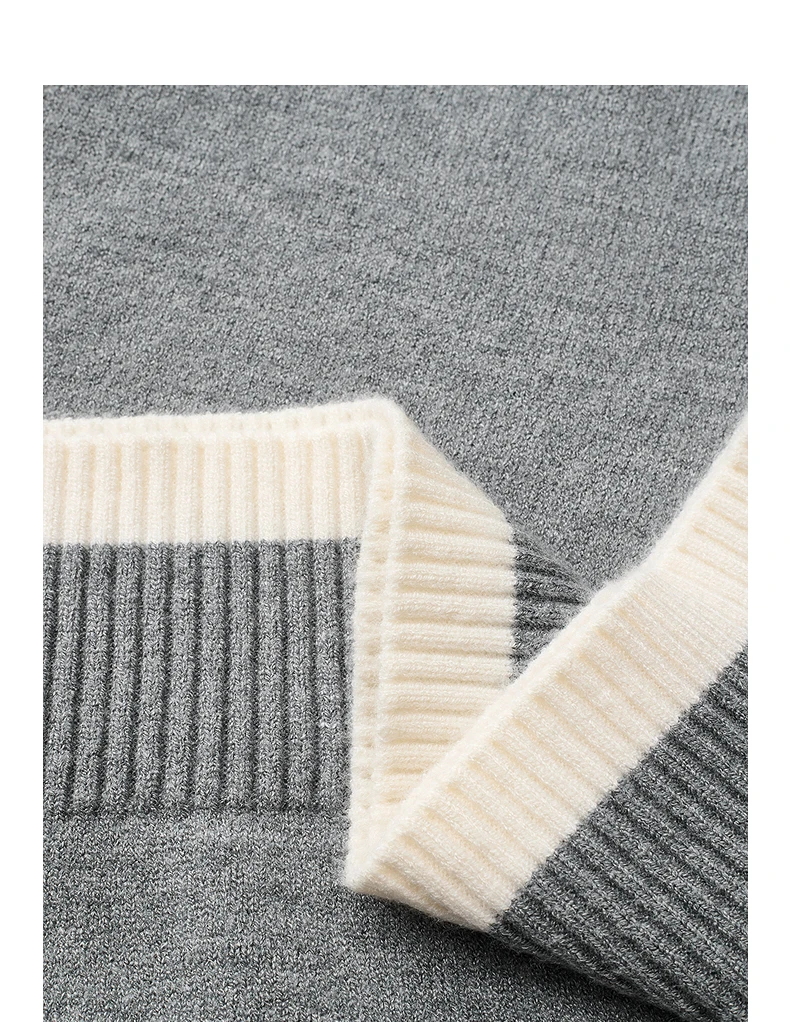 TOYOUTH Women Plied Yarn Knitwear 2026 Spring New Patchwork Two-Piece Illusion Color-Block Intellectual Tops