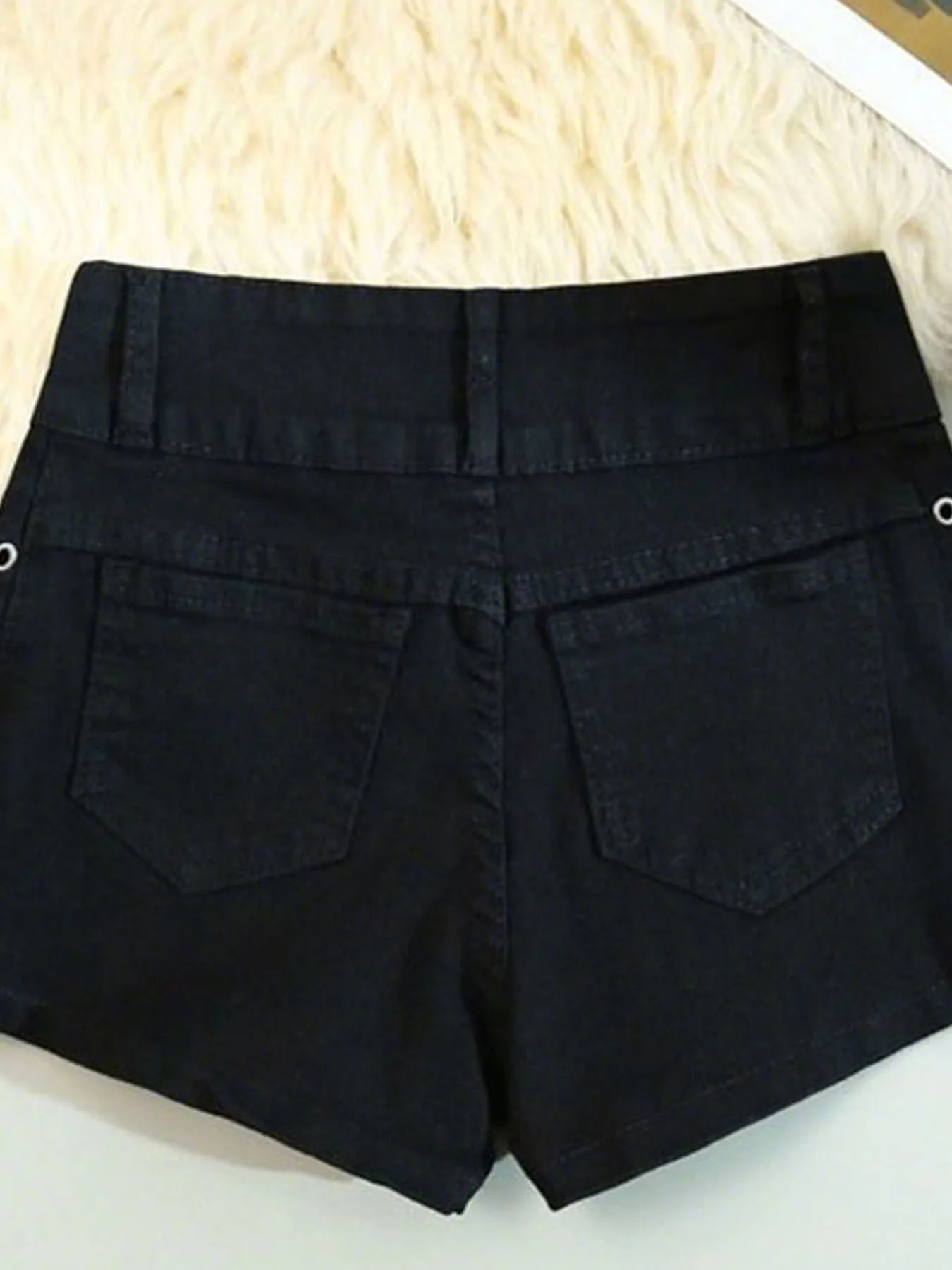 Shorts Women Skinny Creativity Lace-up Popular Streetwear Daily Personality Students Holiday Fashion Sexy American Retro Leisure