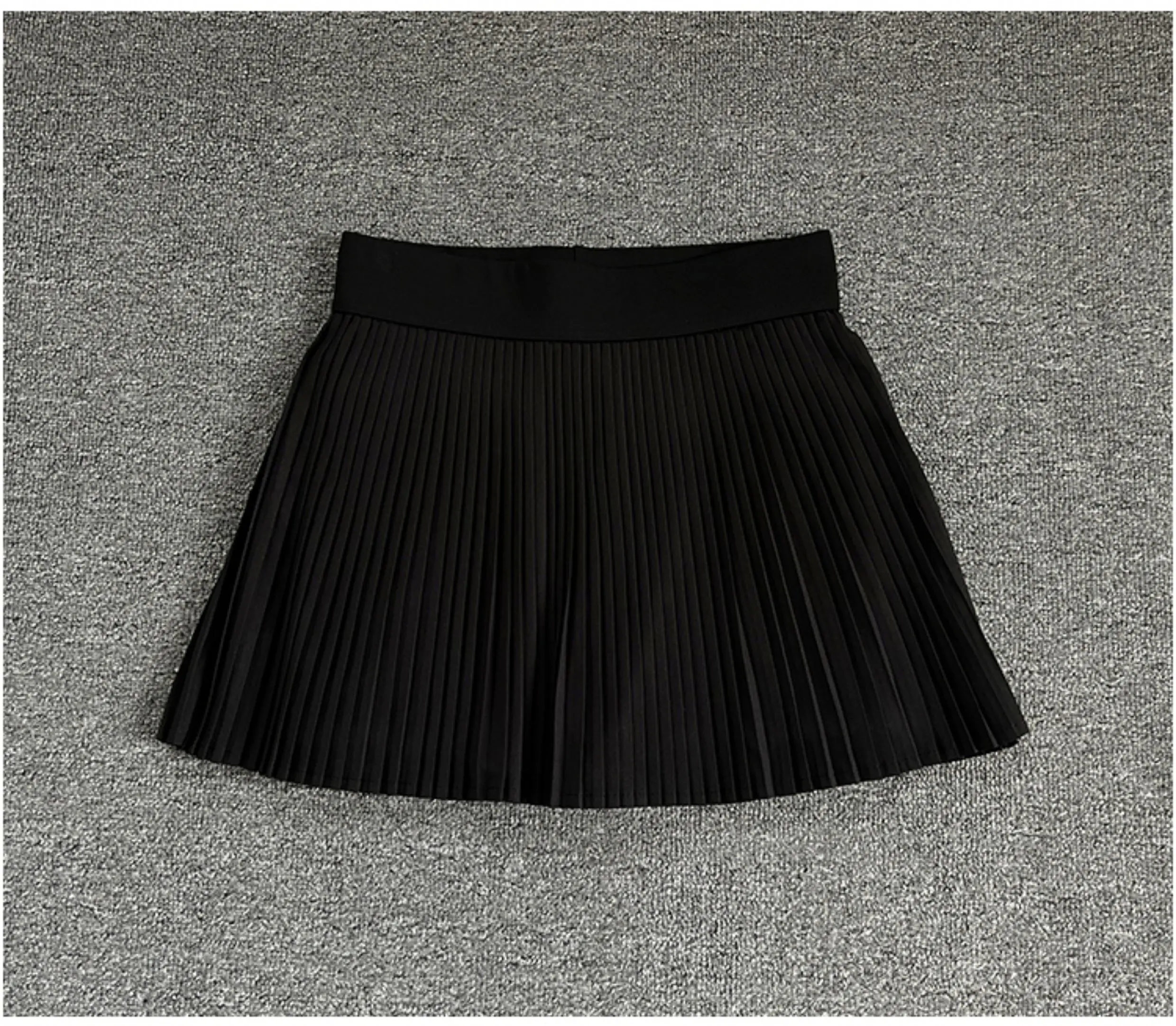 Women High Waist Pleated Tennis Skirt Built-in Shorts Anti-chafing Sports Skort Golf Fitness Running Short Skirt