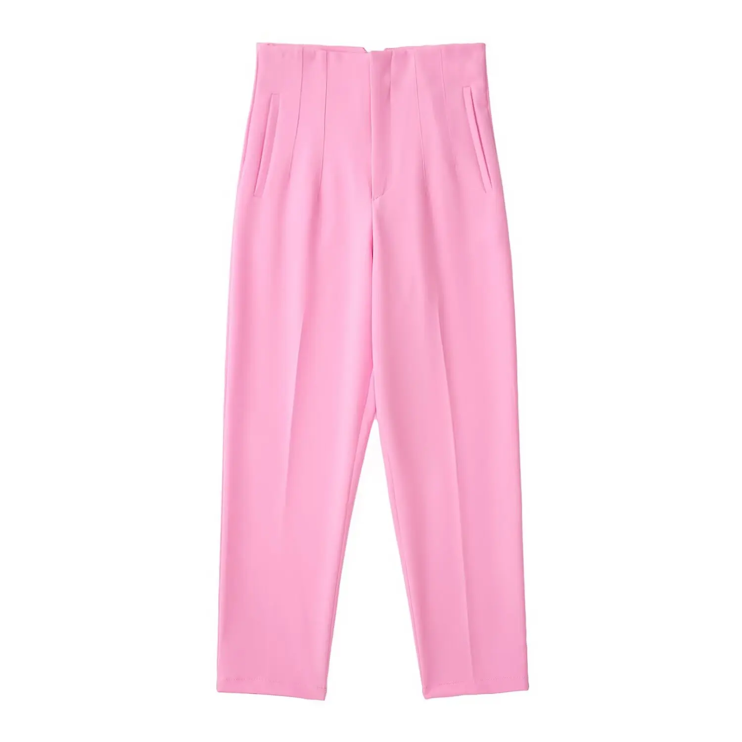 Koekop Office outfits Pencil Trousers Black Pink White Ladies Pants Fashion Office Wear High waist Pants for Women Formal Pants