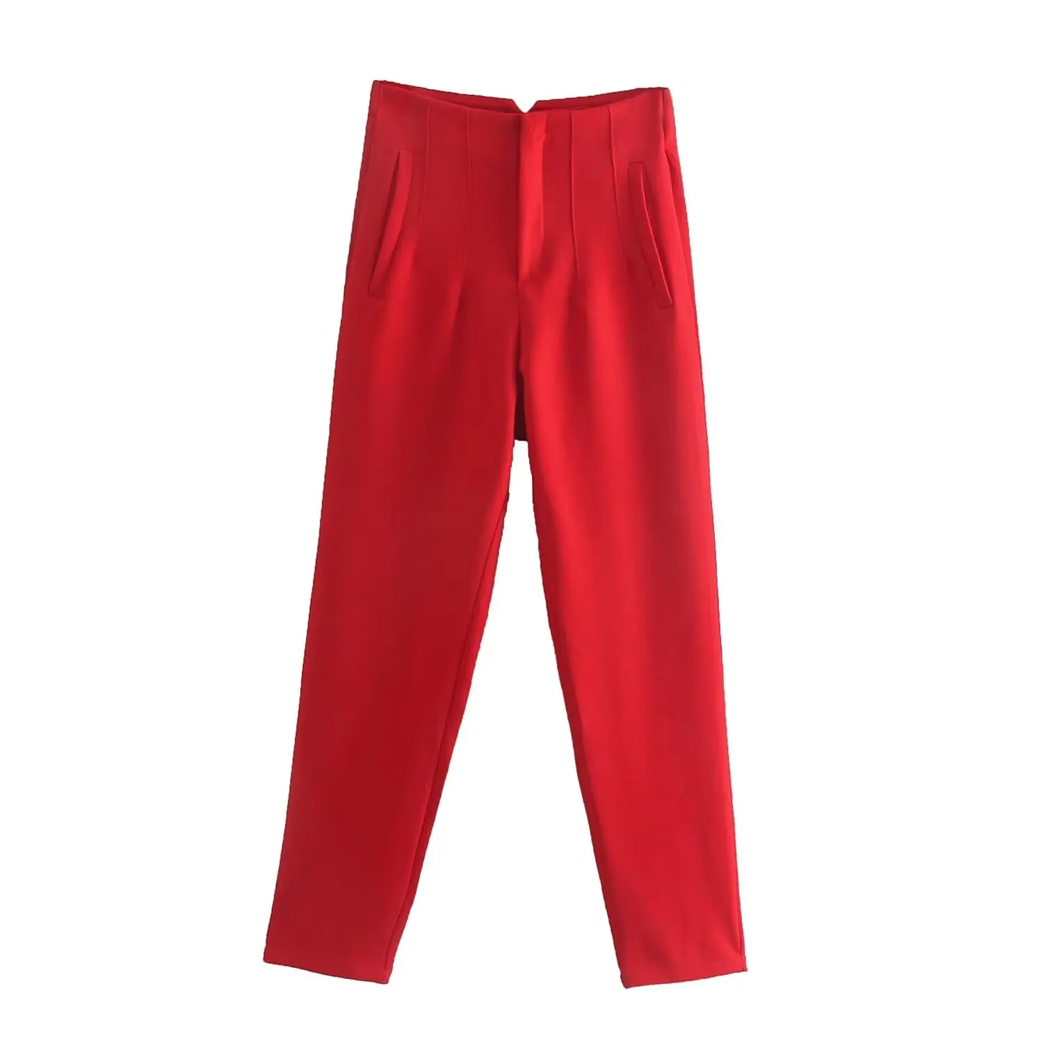 Koekop Office outfits Pencil Trousers Black Pink White Ladies Pants Fashion Office Wear High waist Pants for Women Formal Pants