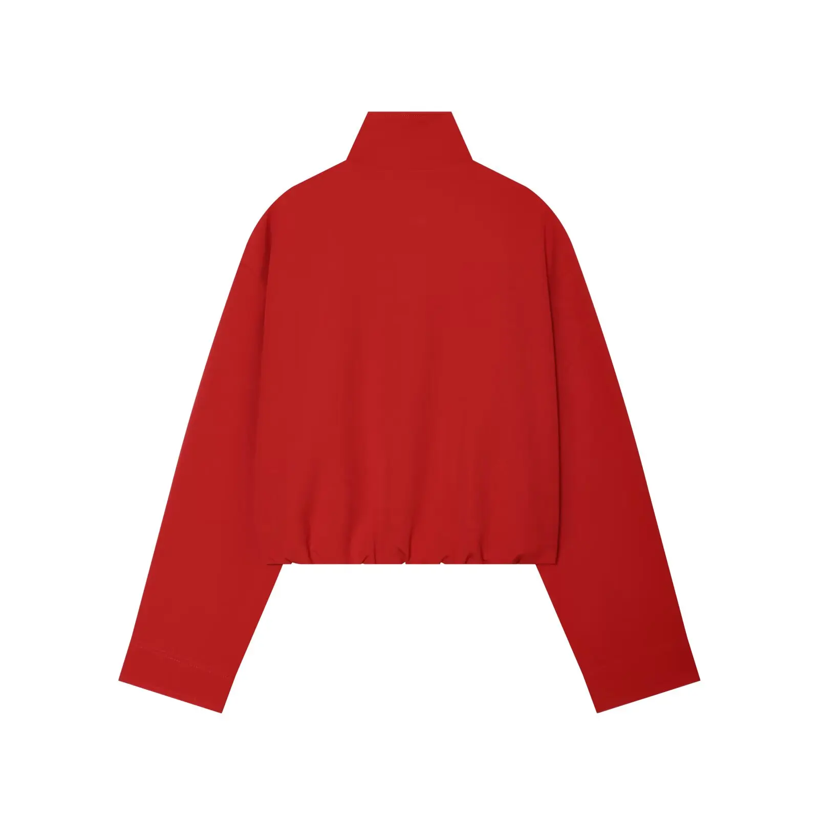 TFMLN Fashion Women Solid Bomber Jackets 2026 Autumn Causal Stand Collar Zipper Loose Coats High Street Daily Outwear
