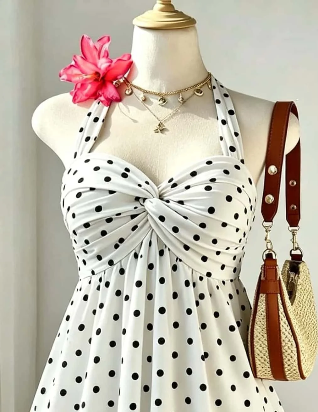 Women Halter Twist Front Sweetheart Neck Flared Peplum Camisole 2026 Summer Y2K Solid White Sleeveless Flowy Beach Vacation Tank