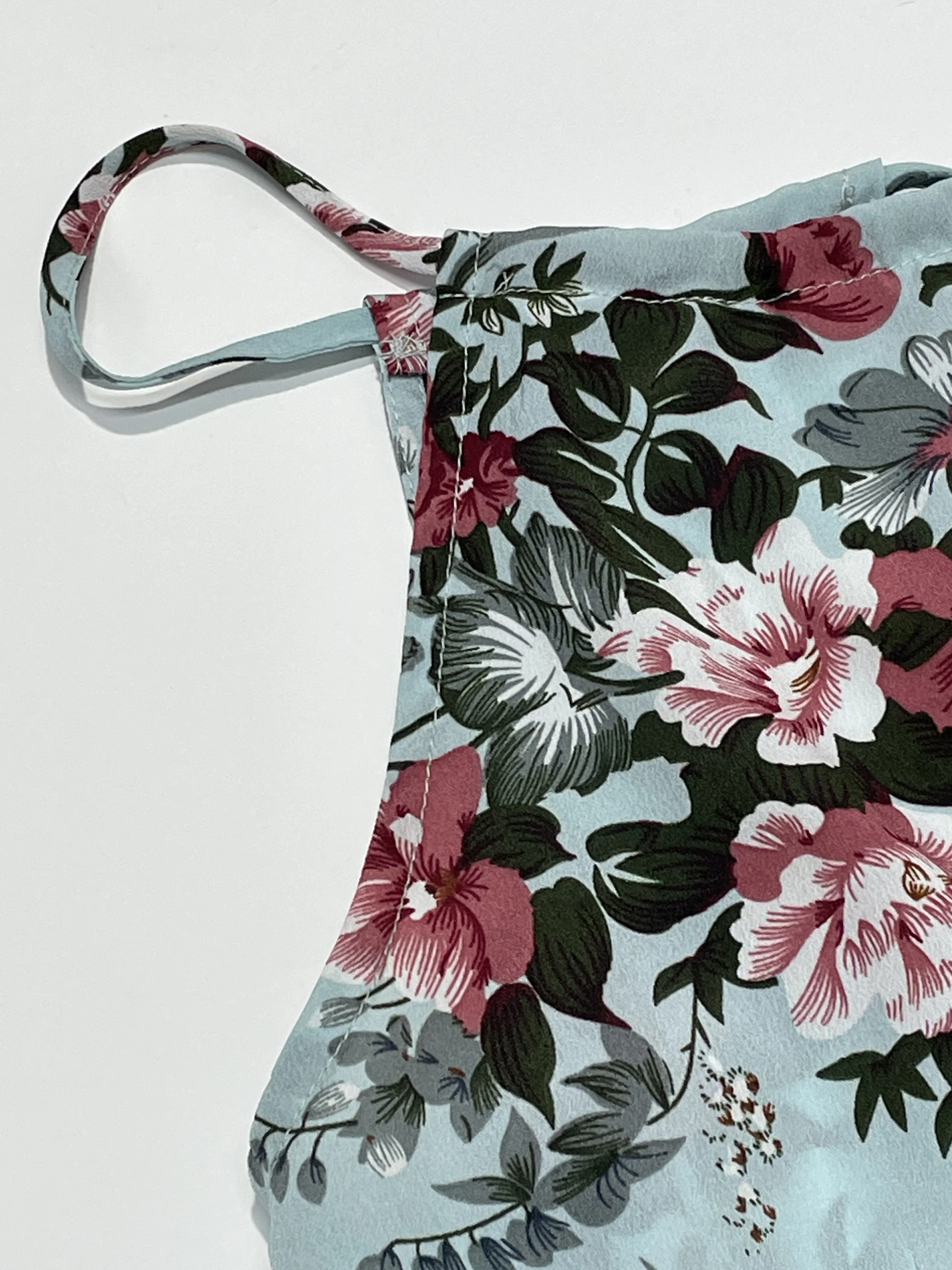 Women's Floral Print High Slit Thigh Halter Dress - Summer Sleeveless Sexy Bodycon Beach Party Clubwear