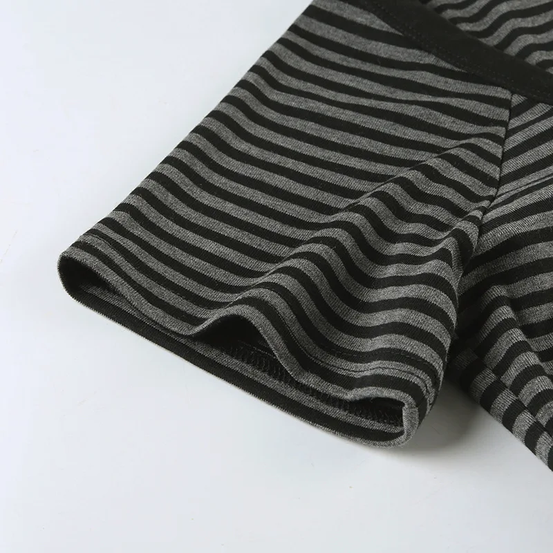 Goth Dark Casual Women Short Sleeve Striped T-shirts Y2K Fashion V-neck Button-up T-Shirt E-girl Slim Basic Tops Mall Goth Cloth