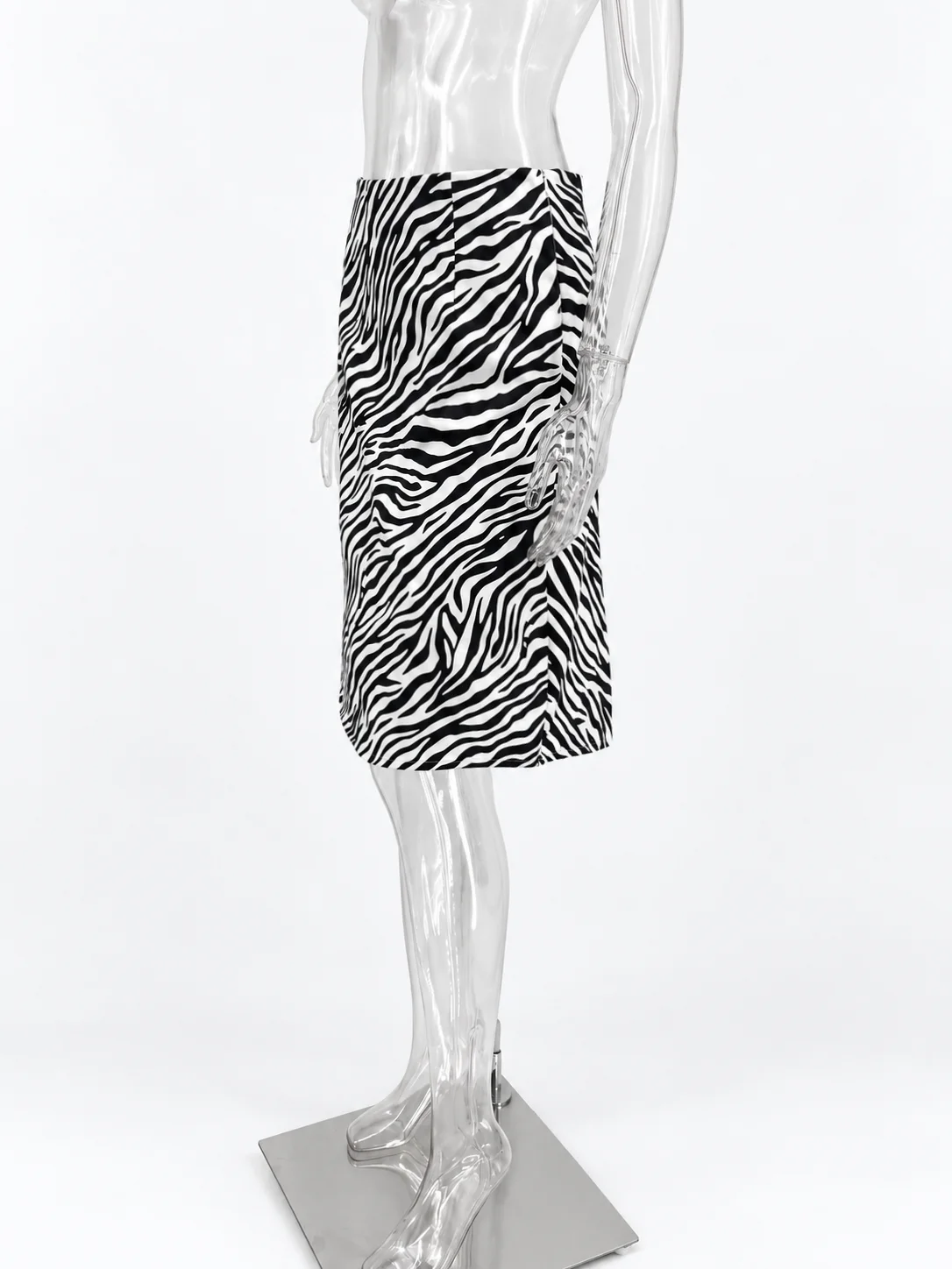 TARUXY Fashion Snake Pattern Straight Skirt For Women High Waist Slim Long Skirt Ins Hot Streetwear Female Skirt Summer New 2025