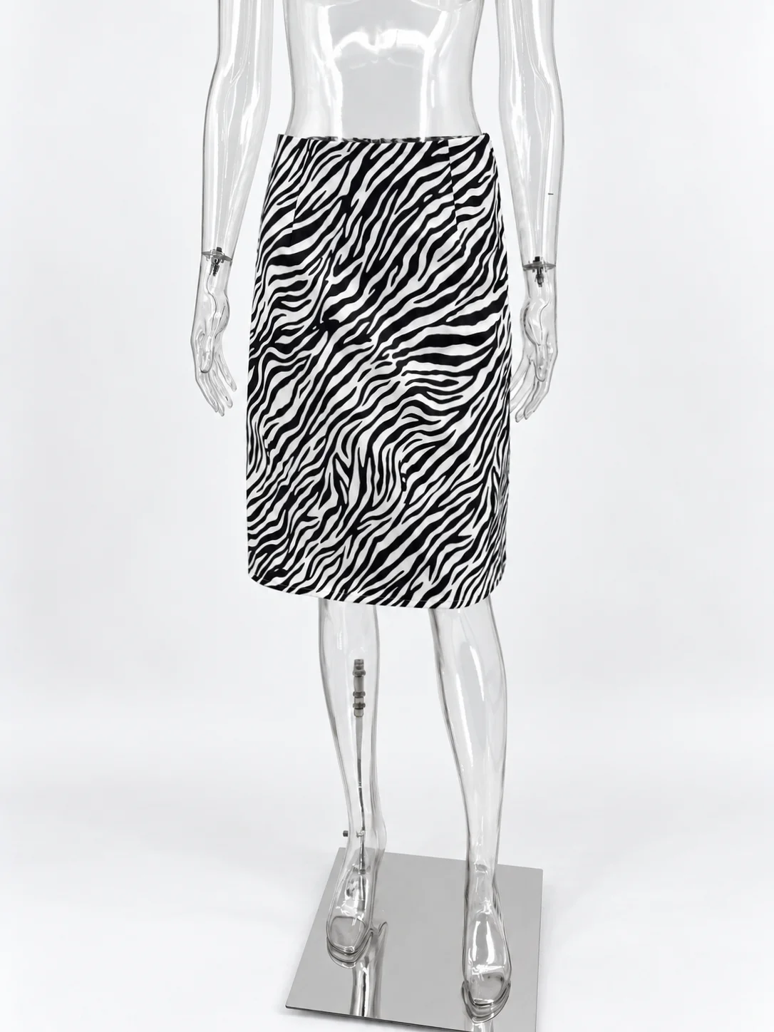 TARUXY Fashion Snake Pattern Straight Skirt For Women High Waist Slim Long Skirt Ins Hot Streetwear Female Skirt Summer New 2025