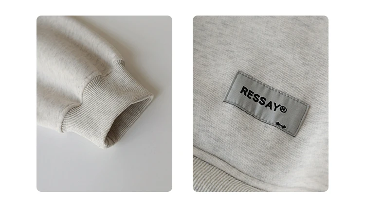 CHIC VEN New Women Sweatshirts Loose Casual Retro Hooded Plush Thick Oversized Female Jacket Pullover Coat Autumn Winter 2025