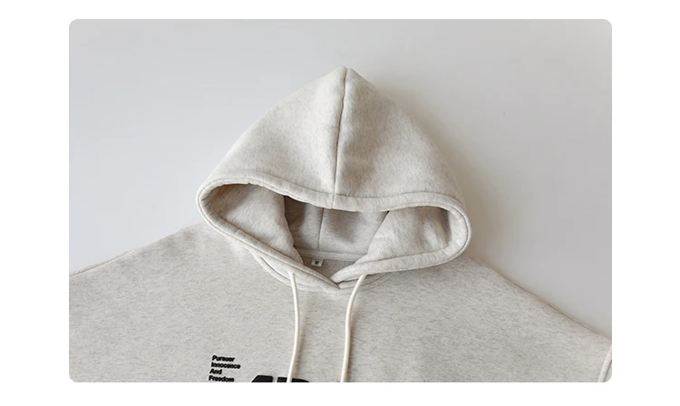 CHIC VEN New Women Sweatshirts Loose Casual Retro Hooded Plush Thick Oversized Female Jacket Pullover Coat Autumn Winter 2025