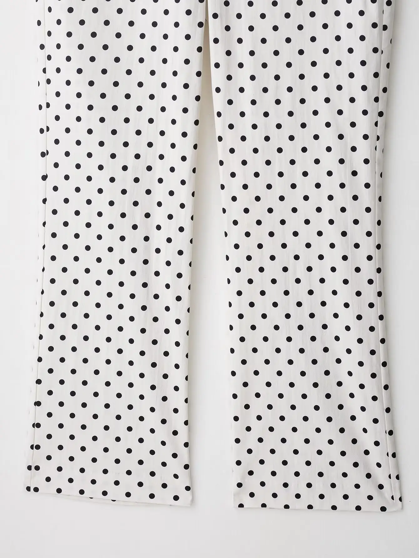HH Woman Autumn Long Sleeves Turtleneck Zipper With Pockets Drawstring Casual Coats Women Fashion Polka Dot Printed Jacket