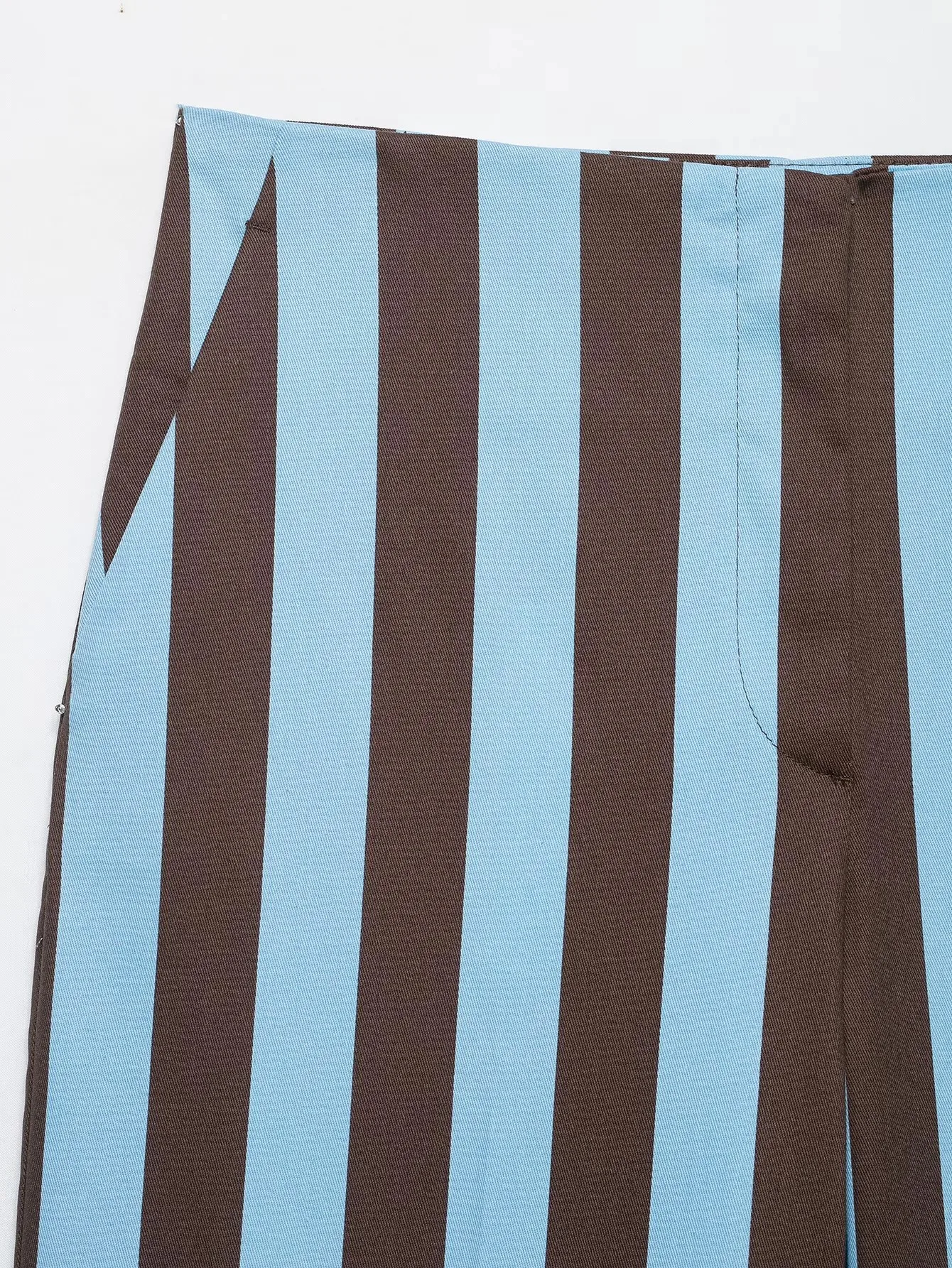 Women Fashion Summer 2026 Women Striped Casual Suit Knots Straight Vest+Zipper Pockets Long Pants Vintage Female Chic Lady Suits
