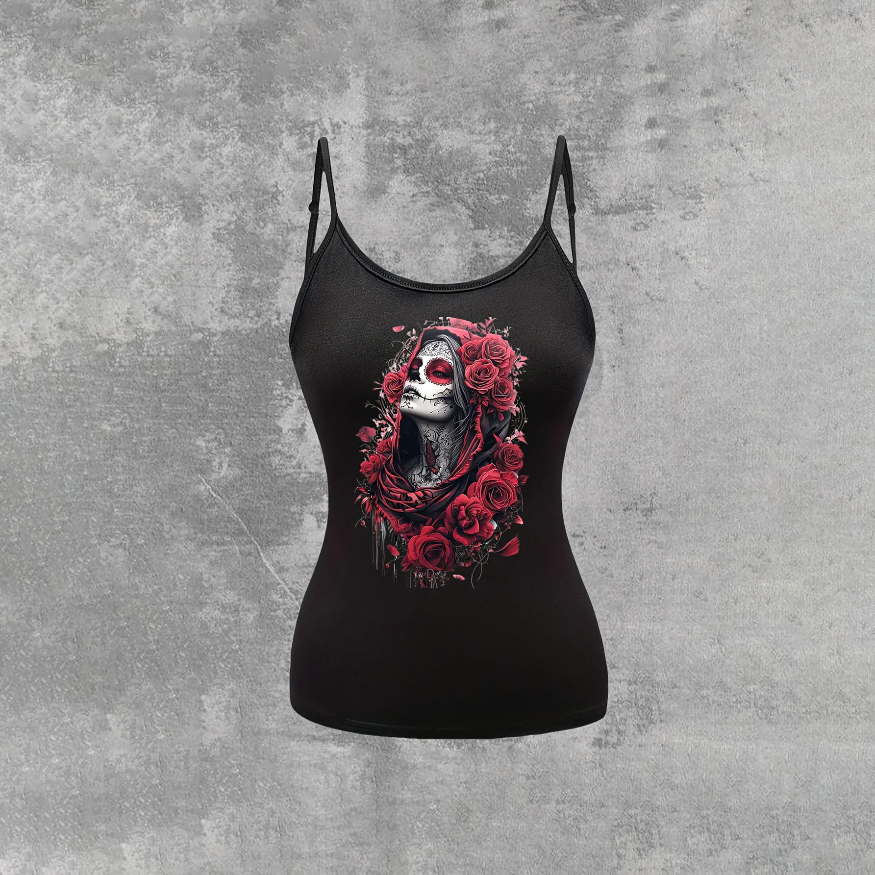 New Women Tank Top Strap Slim Top for Summer Fashion Versatile Casual Breathable Micro Elastic Fabric Sleeveless Strap Top
