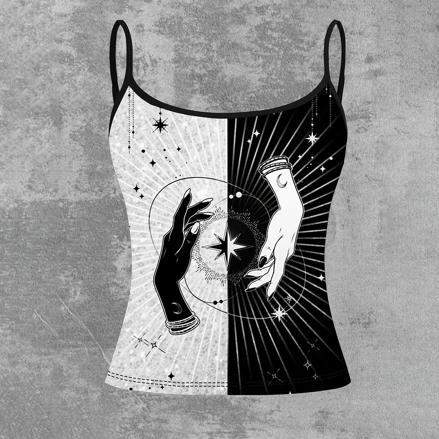 New Women Tank Top Strap Slim Top for Summer Fashion Versatile Casual Breathable Micro Elastic Fabric Sleeveless Strap Top