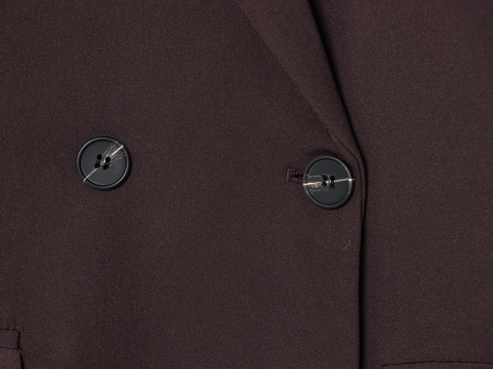 KONDALA Elegant Commute Double-breasted Blazer Women Vintage Brown Buttons Blazer 2026 Spring Summer Trendy Office Lady Blazer