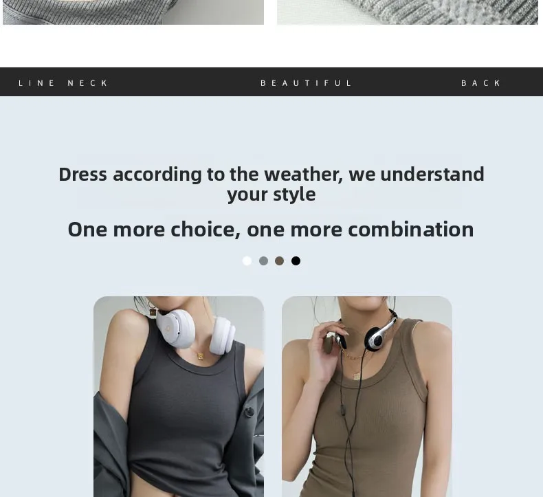 All-in-One Ribbed Camisole Women Crew Neck Built-in Bra Support Sleeveless Top for Casual Daily Wear Y2k Korean Fashion Clothing