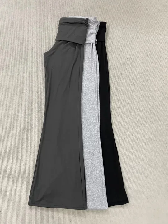 Fashionable Casual Yoga Bell Bottom Pants Slim Fit Y2K Hip Lifting New Women's Casual Pants