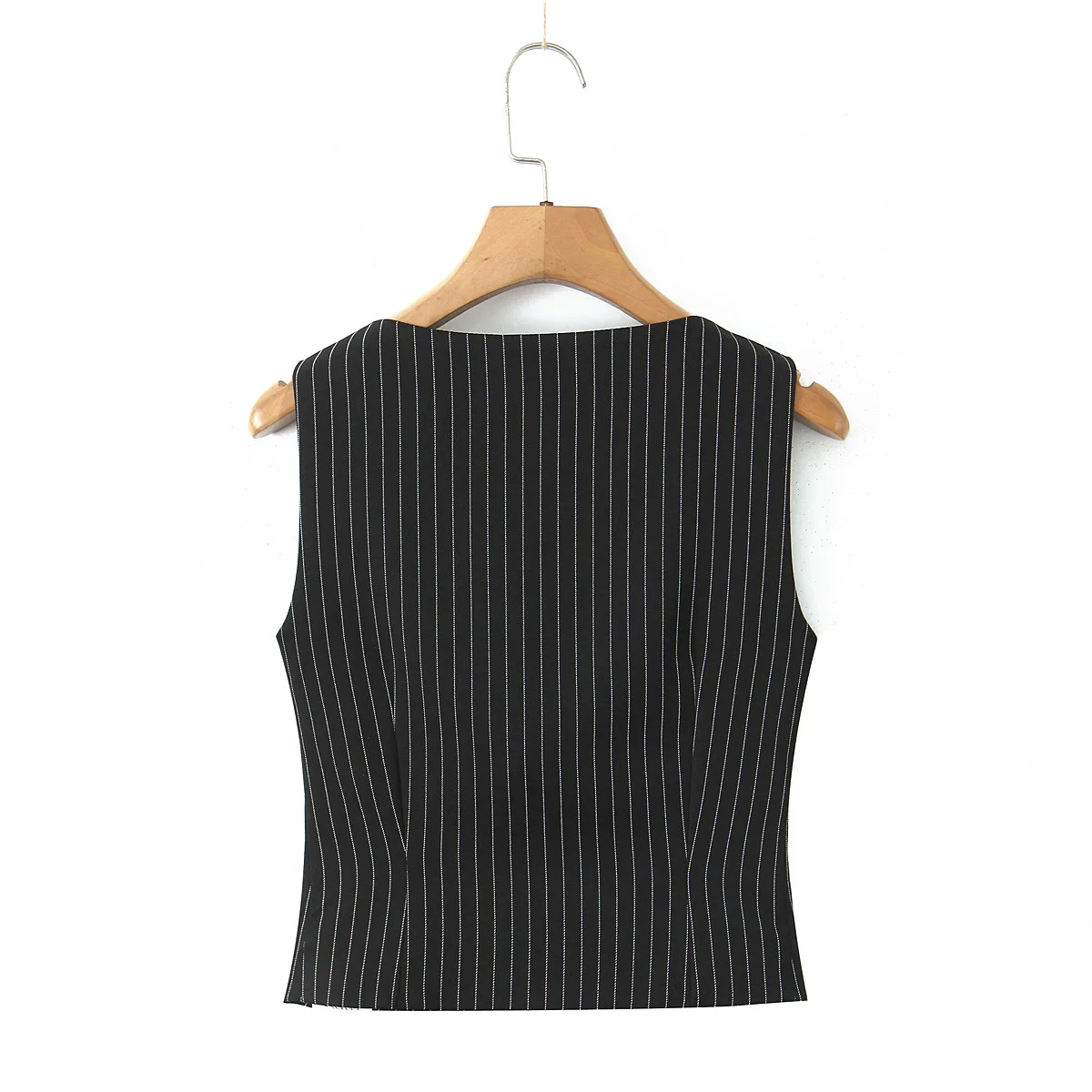 Black Striped Bow Ruched Chest Hook Buttons Crop Top Women Low Waist Package Hips Pleated Mini Skirt Suits 2 Pieces 1 Set