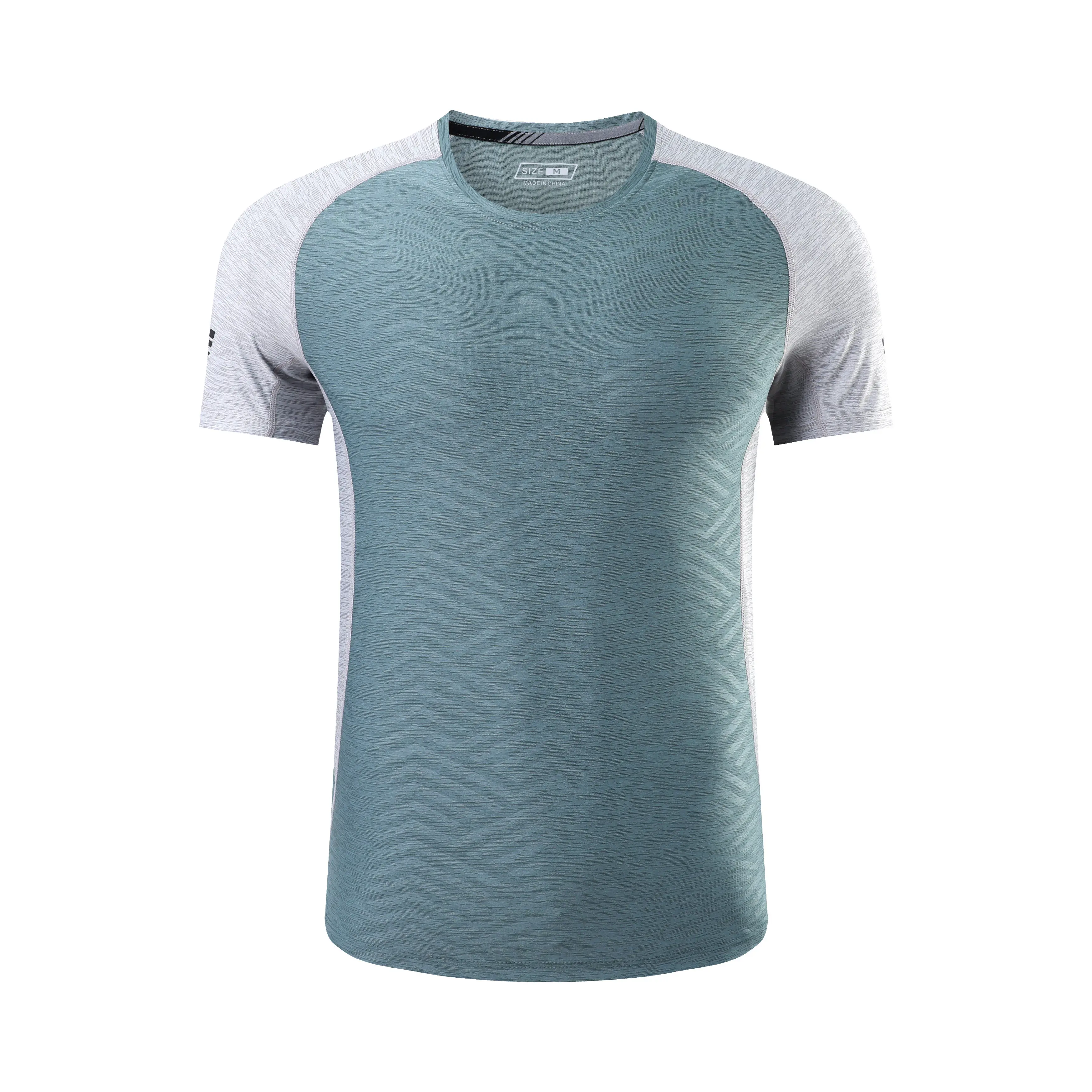 2022 New brand Clothing fitness Running t shirt men O-neck t-shirt spandex bodybuilding Sport shirts tops gym men t shirt