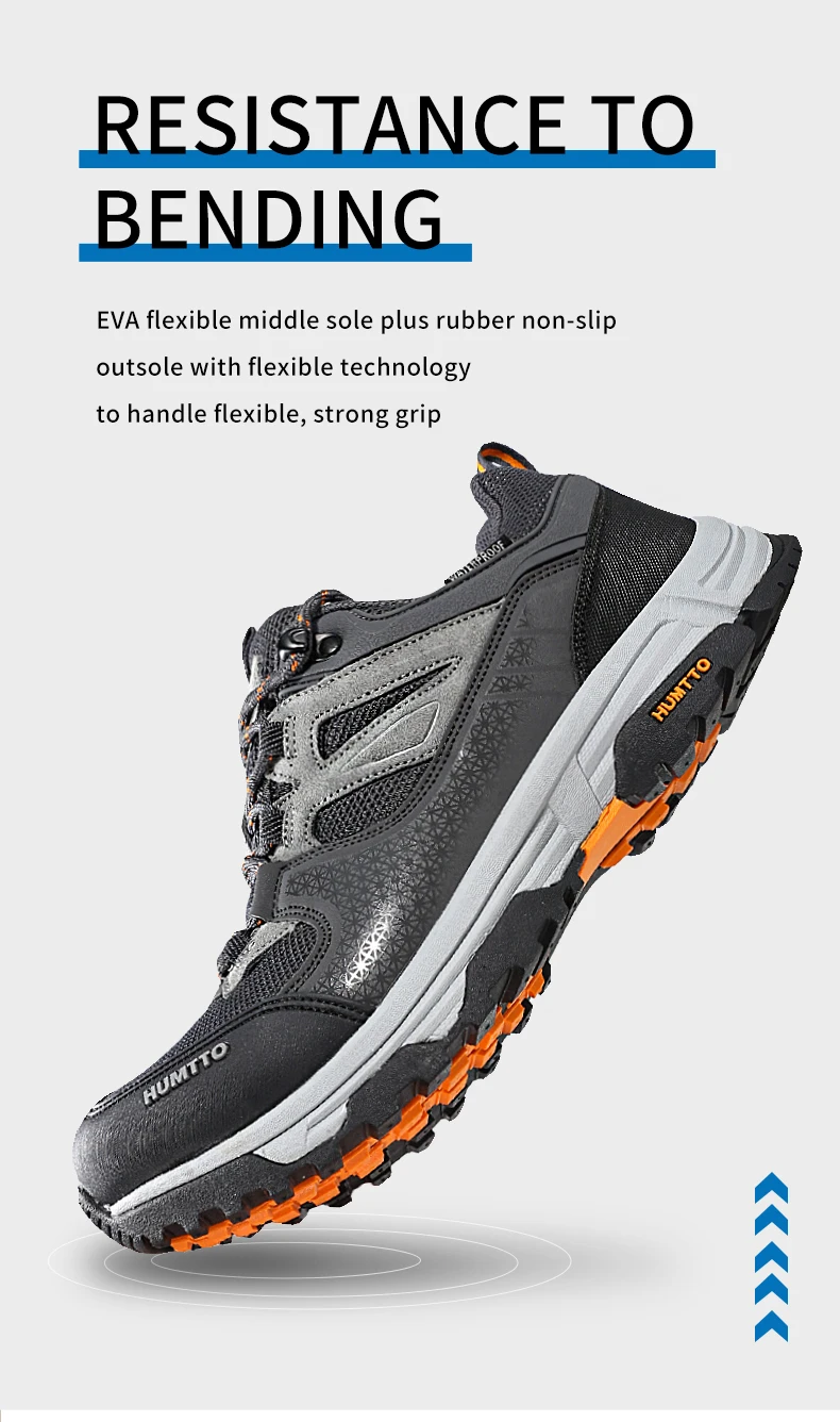 HUMTTO Waterproof Shoes for Women Outdoor Womens Hiking Shoes Luxury Designer Breathable Sports Trekking Climbing Sneakers Woman