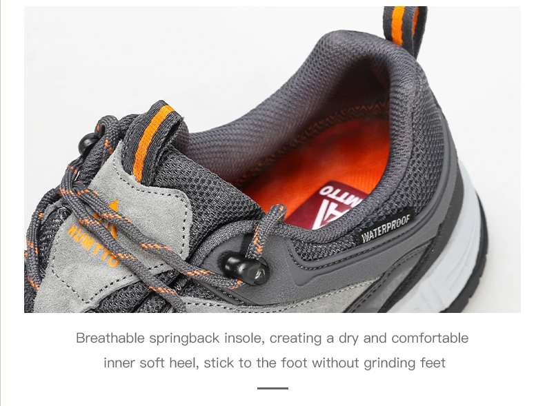 HUMTTO Waterproof Shoes for Women Outdoor Womens Hiking Shoes Luxury Designer Breathable Sports Trekking Climbing Sneakers Woman