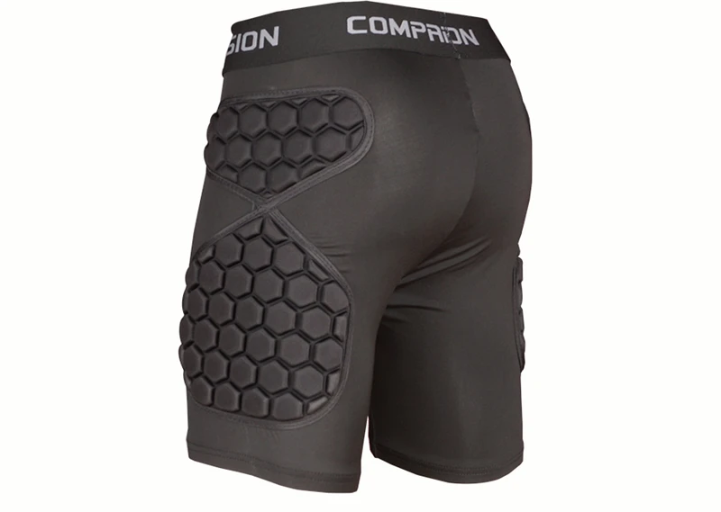 Football Soccer Goalkeeper Shorts EVA Sponge Protective Rugby Skateboard Training Shorts Hip Pad Sports Safety