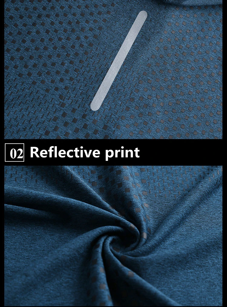 Summer GYM Sport Hooded Running Men T shirt Fitness Slim fit compression elastic Short sleeve Quick Dry Bodybuilding Tshirt