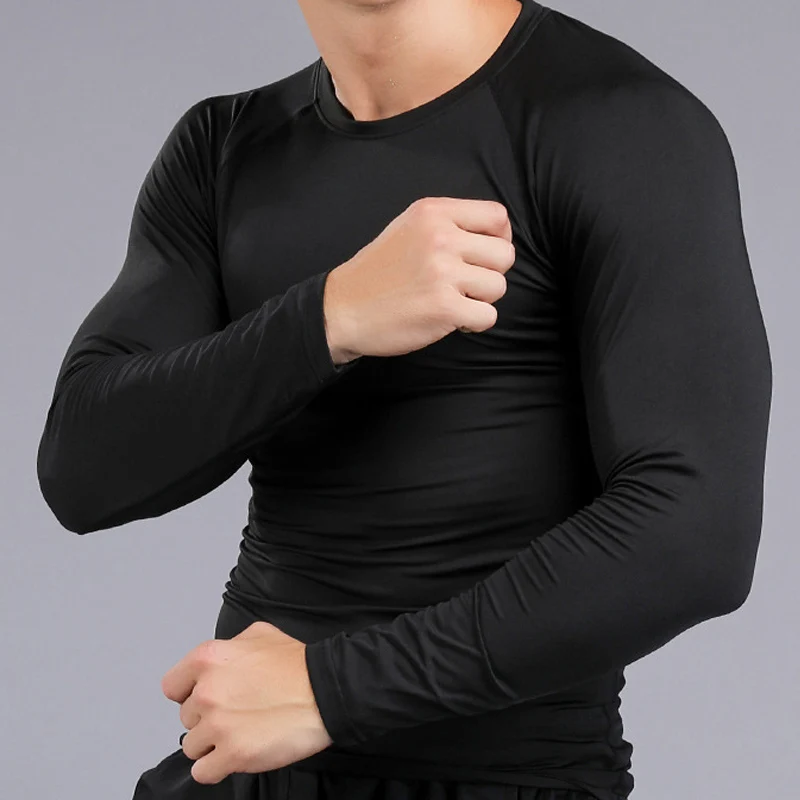 Men's Running Set Gym Jogging Thermo underwear xxxxl Second skin Compression Fitness MMA rashgard Male Quick dry Track suit