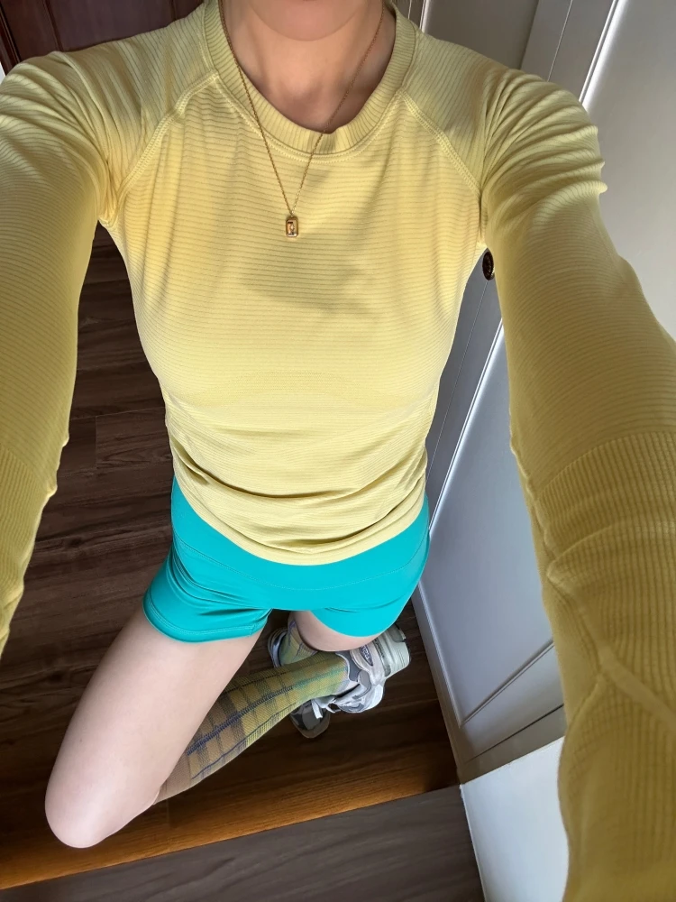 New Long Sleeve Yoga Shirt Top Women's Tight Fitness Wear Gym Clothes Sports Blouses Running Training Workout Pilates Yoga Shirt