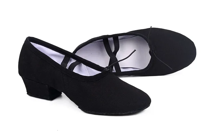 Ballet Dance Shoes Women Teacher Stage Training Shoes Soft Sole Slippers Yoga Belly Practice Shoes Girls Jazz Dancing Shoes