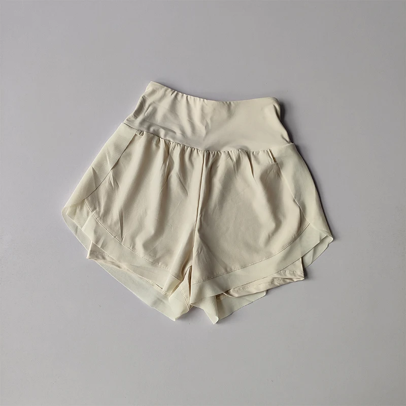 Sports Shorts for Women Fitness Running Yoga Summer Quick-drying Anti-exposure Breathable Loose Training Three-point Pants