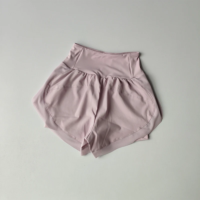 Sports Shorts for Women Fitness Running Yoga Summer Quick-drying Anti-exposure Breathable Loose Training Three-point Pants