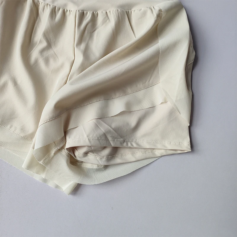 Sports Shorts for Women Fitness Running Yoga Summer Quick-drying Anti-exposure Breathable Loose Training Three-point Pants
