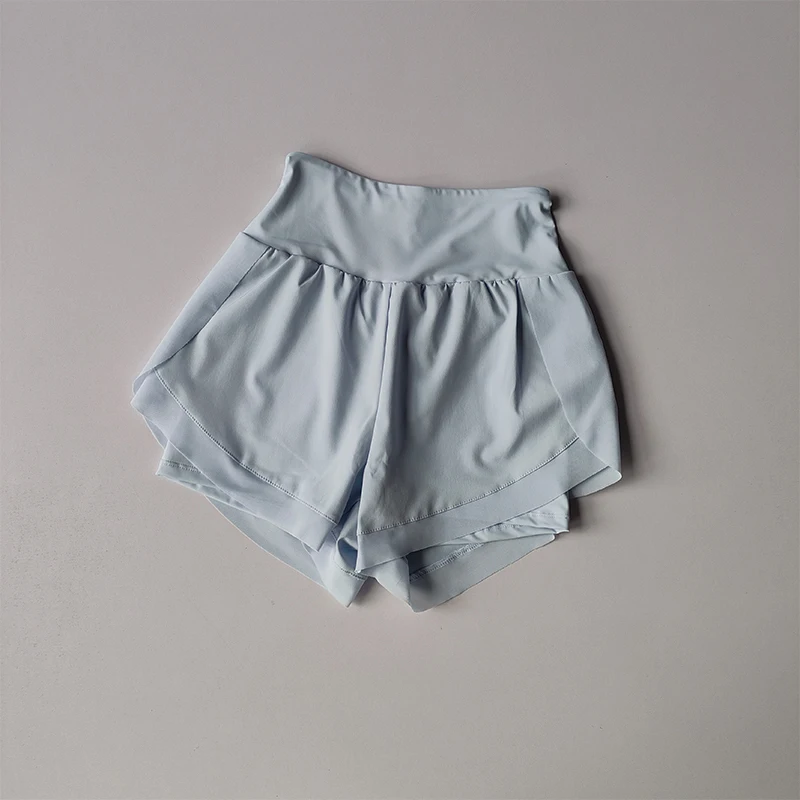 Sports Shorts for Women Fitness Running Yoga Summer Quick-drying Anti-exposure Breathable Loose Training Three-point Pants