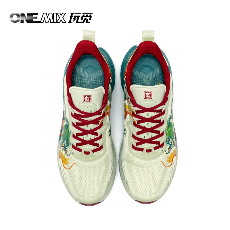 ONEMIX Original Man Sneakers Loong Women's Sports Shoes Trainers Luxury Comfortable Traditional Chinese Style Running Shoes