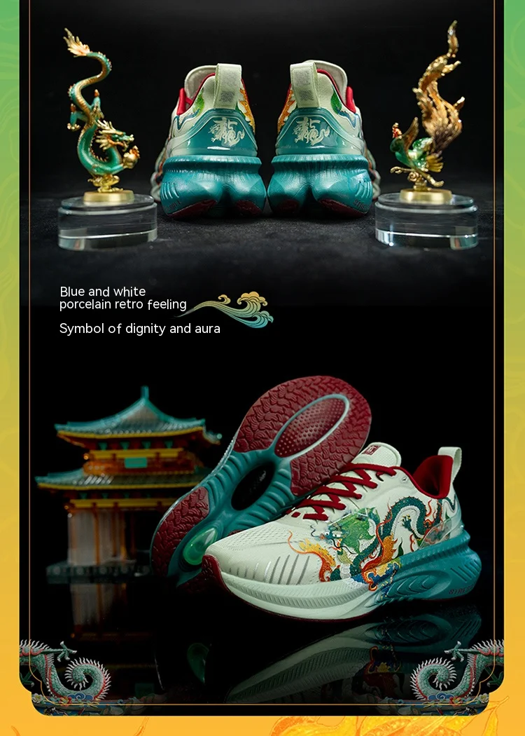 ONEMIX Original Man Sneakers Loong Women's Sports Shoes Trainers Luxury Comfortable Traditional Chinese Style Running Shoes