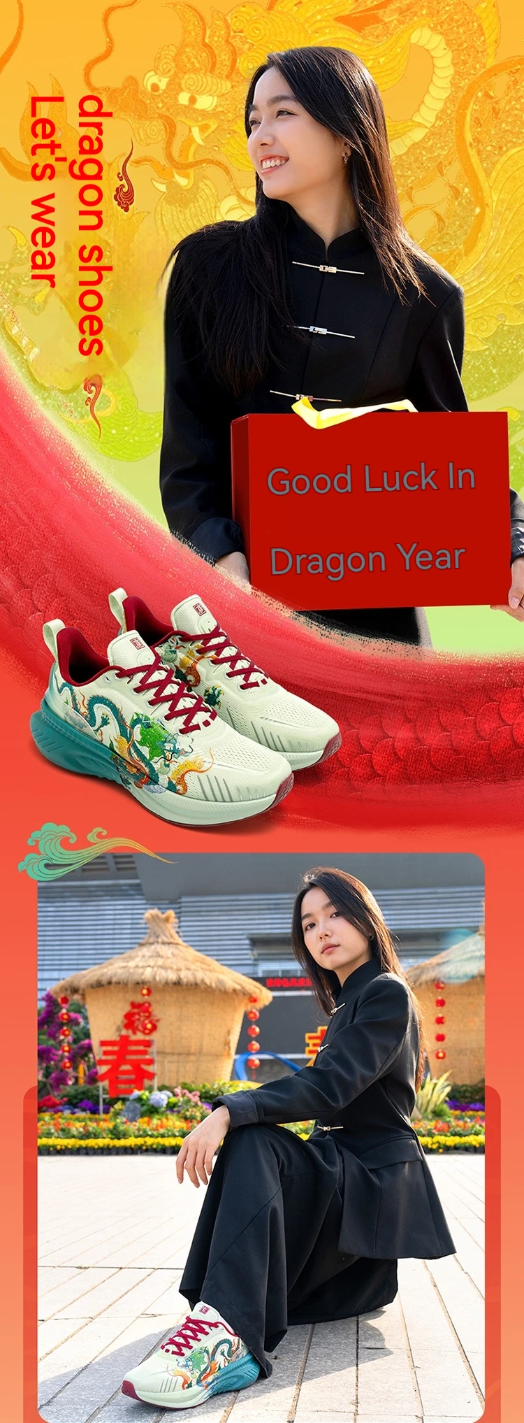 ONEMIX Original Man Sneakers Loong Women's Sports Shoes Trainers Luxury Comfortable Traditional Chinese Style Running Shoes