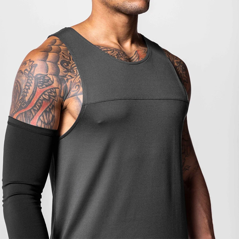 ADED New Men's Sleeveless Bodybuilding Training Vests: High-Performance Workout Apparel for Strength and Conditioning