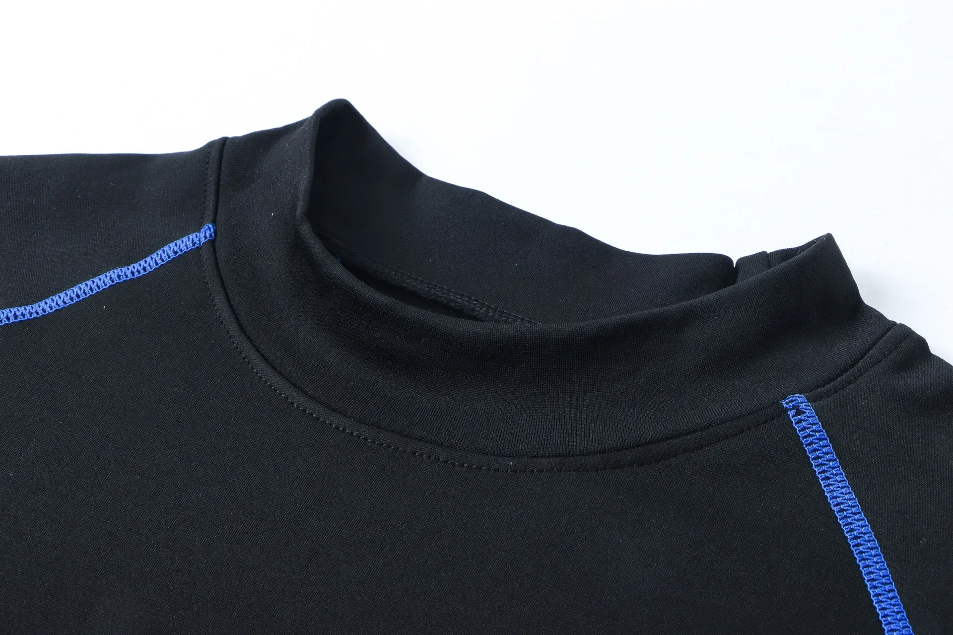 Mens Running T-shirts Compression Long Sleeve Sport Shirts Spider Printing Fitness Training Jogging Gym Quick Dry Tee
