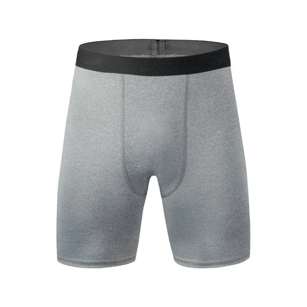 Men's Leggings Compression Pants Sports Leggings Basketball Quarter Shorts Quick Drying Running Training Stretch Fitness Pants