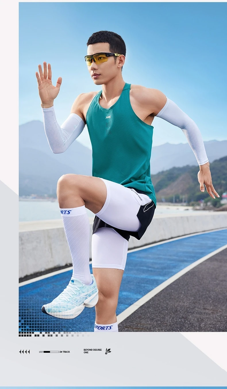 361 Degrees Men's Sports Vest Summer Running Marathon Quick-drying Fitness Breathable Basketball Sleeveless Jersey 652422503