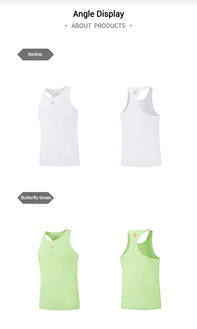 361 Degrees Men's Sports Vest Summer Running Marathon Quick-drying Fitness Breathable Basketball Sleeveless Jersey 652422503